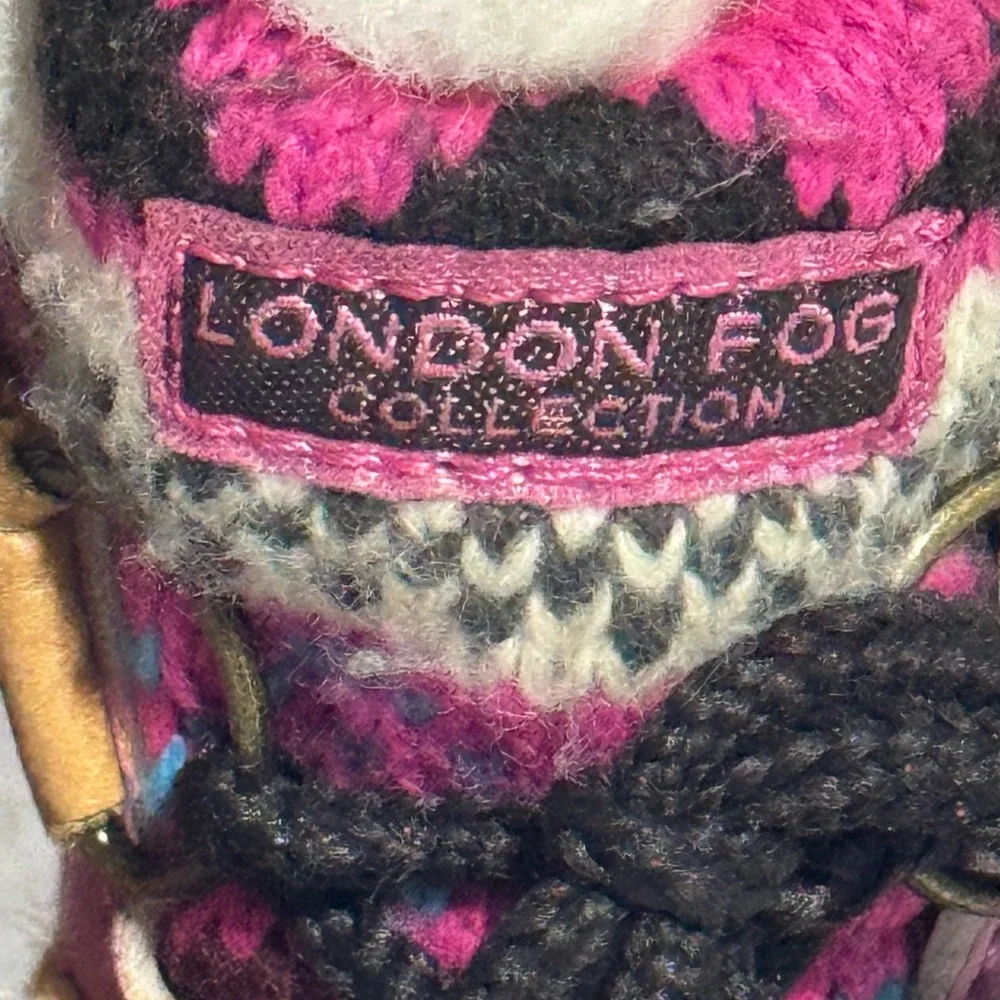 London Fog Baby Girls Tiana Cold Weather Lace Up Boots size 5 - Picture 4 of 11